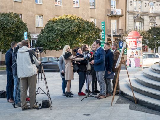 Konferencja PiS ws "Miasta Prywatnego"