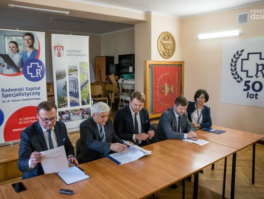 Podpisanie umowy na budowę Centrum Rehabilitacji