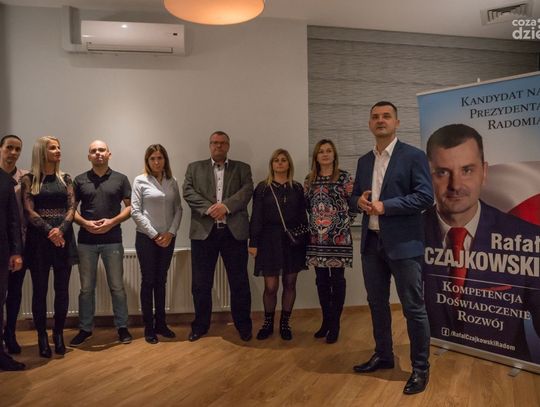 Wieczór wyborczy Rafała Czajkowskiego