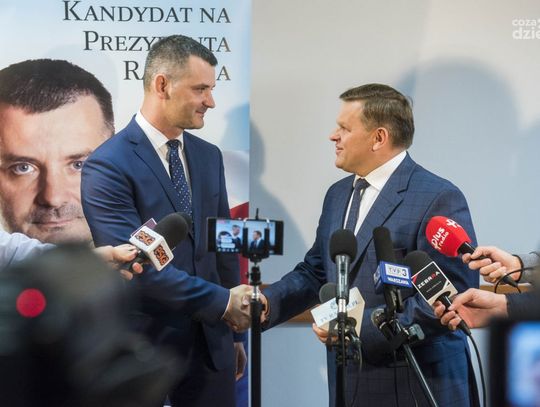 Rafał Czajkowski poparł Wojciecha Skurkiewicza (zdjęcia) Rafał Czajkowski poparł Wojciecha Skurkiewicza (zdjęcia)