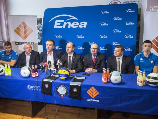 Enea sponsorem Cerrad Czarnych Radom (zdjęcia)