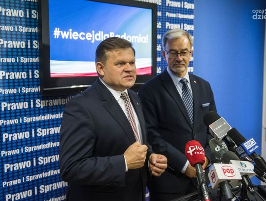 Minister inwestycji i rozwoju Jerzy Kwieciński poparł Wojciecha Skurkiewicza (zdjęcia)