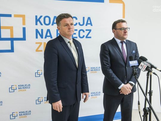 Adam Duszyk poparł Radosława Witkowskiego (zdjęcia)