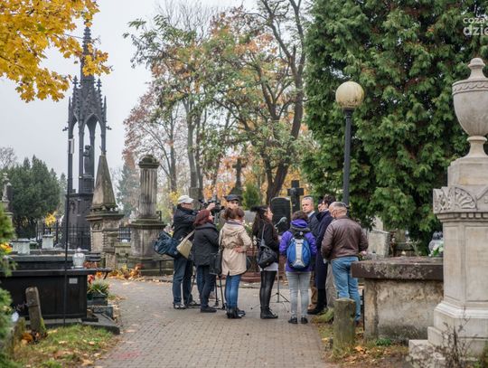 Odnowiony grób Michała Kobierskiego na Cmentarzu Rzymskokatolickim parafii świętego Wacława