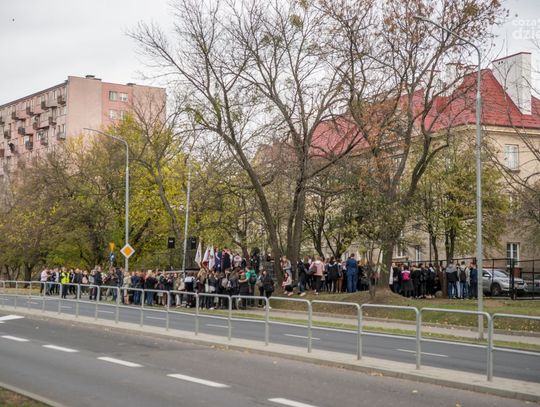 Uroczyste odsłonięcie wyremontowanego Krzyża Straceń