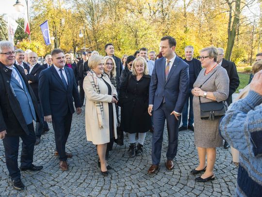 Ewa Kopacz i Władysław Kosiniak-Kamysz poparli Radosława Witkowskiego (zdjęcia)