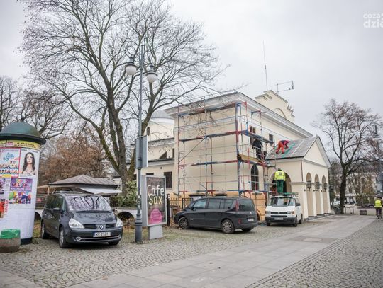 Trwają prace remontowe budynku radomskiej Łaźni.