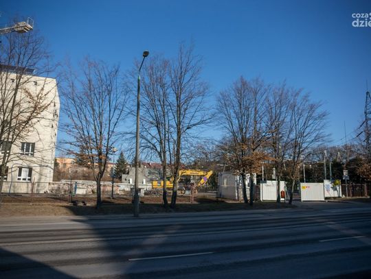 Rozbiórka budynków pod Centrum Rehabilitacji