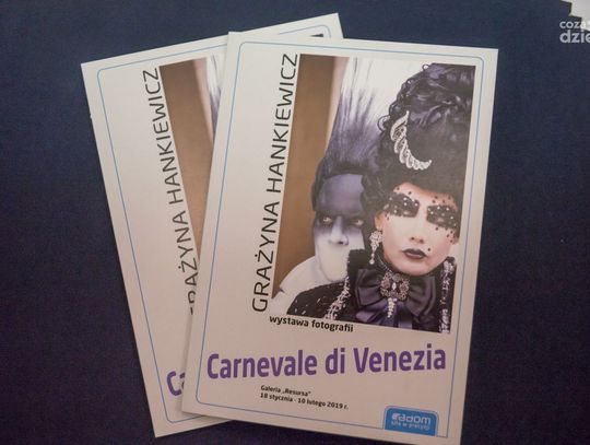 Carnevale di Venezia wystawa fotografii Grażyny Hankiewicz Carnevale di Venezia wystawa fotografii Grażyny Hankiewicz