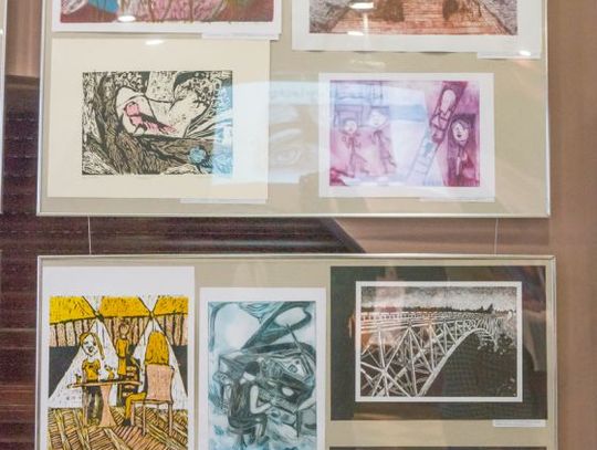 W MDKu wystawione zostały prace "Drukarnia Wyobraźni"- V Ogólnopolskiego Biennale Grafiki Warsztatowej Dzieci i Młodzieży