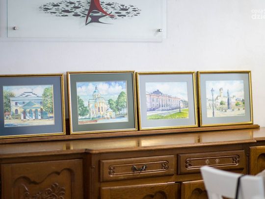 Spotkanie z akwarelistą Zbigniewem Janem Rutkowskim w Kawiarence Społecznej (zdjęcia)