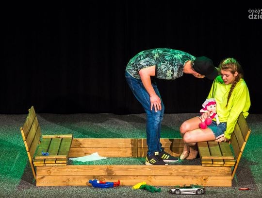 Spektakl "Piaskownica" Michała Walczaka w Oratorium św. Filipa Neri (zdjęcia)