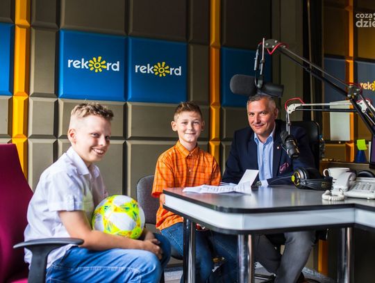 Dzień dziecka w Radiu Rekord - wywiad z Rafałem Rajkowskim (zdjęcia)