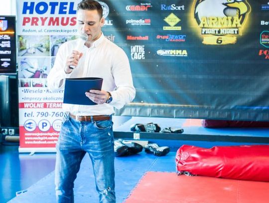 Trening medialny przed galą MMA Armia Fight Night 6 (zdjęcia)