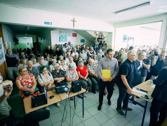 Spotkanie z mieszkańcami w sprawie Punktu Selektywnego Zbierania Odpadów Komunalnych (zdjęcia)