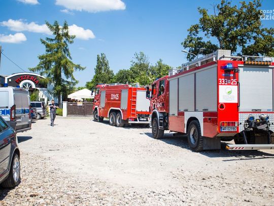 Pożar restauracji (zdjęcia)