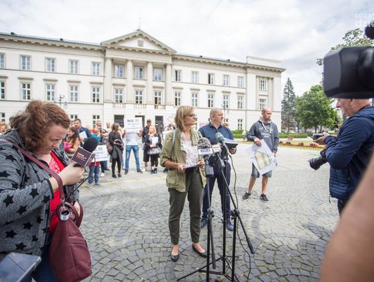 Briefing prasowy mieszkańców ul. Fundowicza i okolic (zdjęcia)
