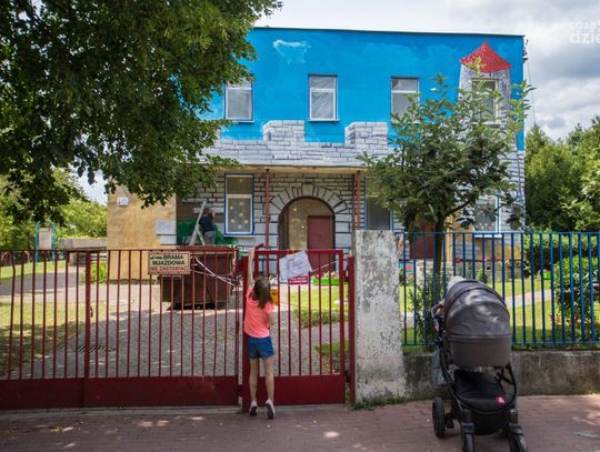 Mural na Publicznym Przedszkolu nr 16 (zdjęcia)