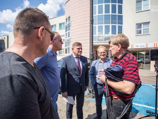 Konferencja Leszka Ruszczyka w sprawie cen energii elektrycznej (zdjęcia)