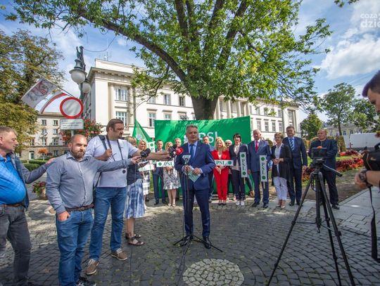 Konferencja prasowa Polskiego Stronnictwa Ludowego (zdjęcia) Konferencja prasowa Polskiego Stronnictwa Ludowego (zdjęcia)