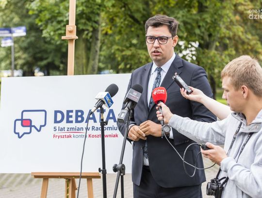 Konrad Frysztak zaprasza Andrzeja Kosztowniaka do debaty (zdjęcia)