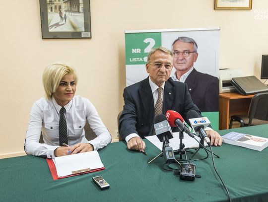 Konferencja prasowa Dariusza Grabowskiego (zdjęcia)