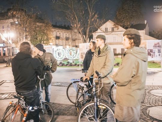 Sztafeta rowerowa "Ogień Niepodległości" (zdjęcia)