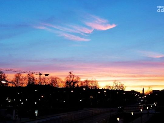 Piękny zachód słońca. Wasze zdjęcia