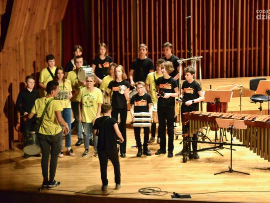 Koncert zimowy na głosy i perkusję w Szkole Muzycznej (zdjęcia)