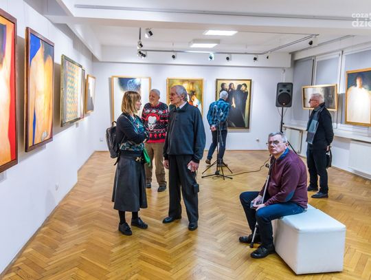 Malarstwo Pawła Duraja w Łaźni (zdjęcia)