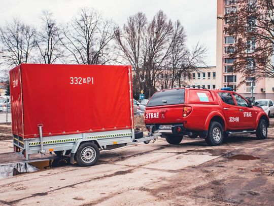 Ćwiczenia Straży Pożarnej na terenie Szpitala Specjalistycznego (zdjęcia)