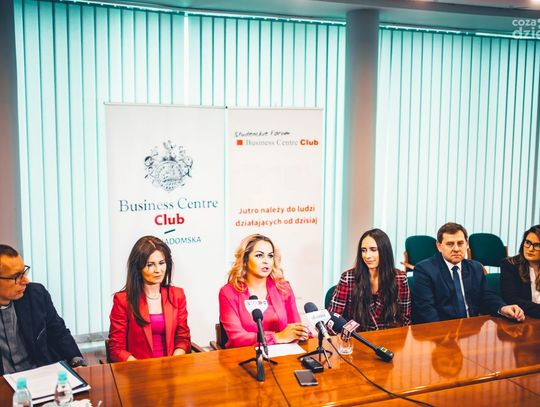 Konferencja na temat Studenckiego Forum Business Centre Club (zdjęcia)