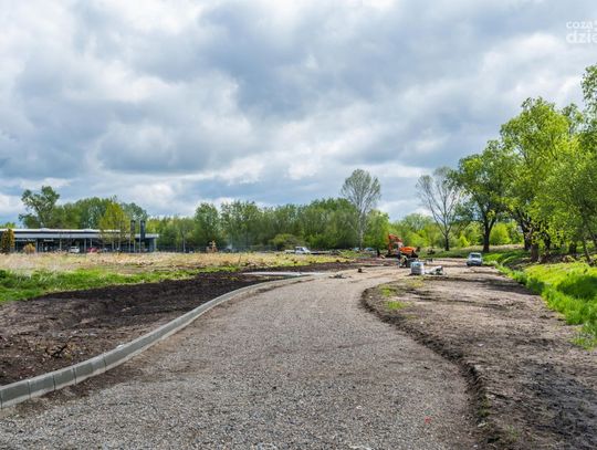 Trwa budowa połączenia bulwaru na Zamłyniu z Garbarską i Podhalańską (zdjęcia)