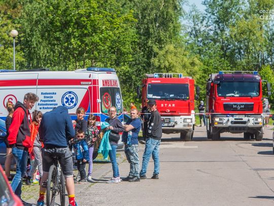Ewakuacja bloków przy ul. Marii Gajl (zdjęcia)