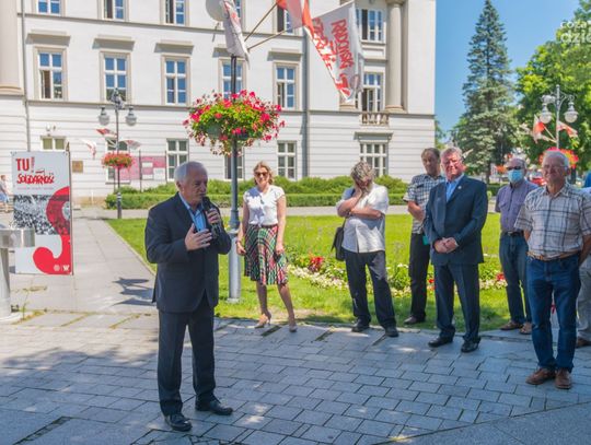 "Tu rodziła się Solidarność" - wystawa na placu Corazziego (zdjęcia)