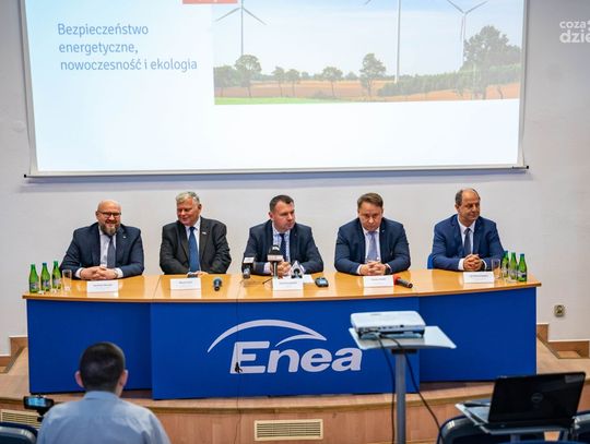 Konferencja prasowa Enea - powstanie nowej spółki Enea Nowa Energia (zdjęcia)