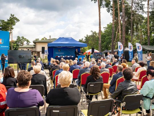 Prezentacja bryły pawilonu nowego szpitala w Pionkach (zdjęcia) 