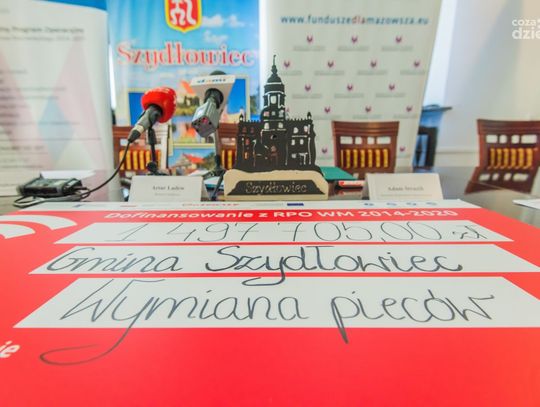 Szydłowiec z dofinansowaniem na wymianę pieców (zdjęcia)