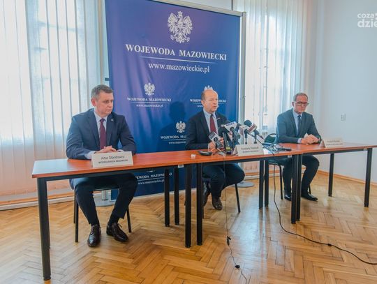 Jesienna strategia walki z koronawirusem - konferencja (zdjęcia)
