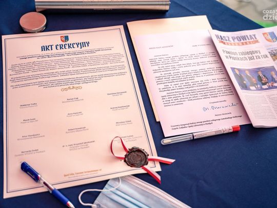 Pionki - kamień węgielny pod szpital (zdjęcia)