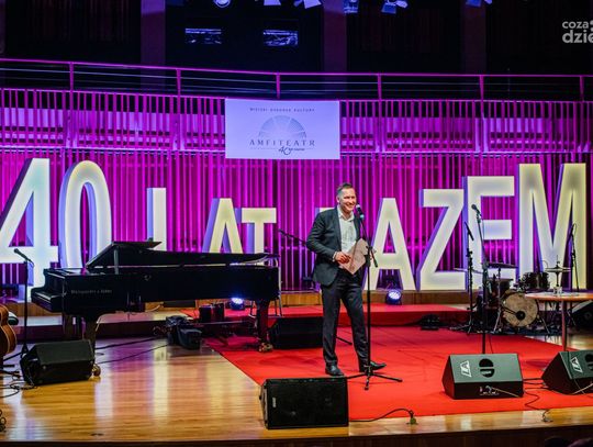 Artur Andrus na jubileusz Amfiteatru (zdjęcia)