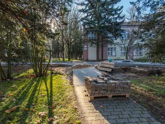 Prace modernizacyjne w szpitalu w Krychnowiciach (zdjęcia)