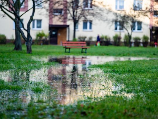 Usterka hydrantu przy ul. Osiedlowej (zdjęcia)