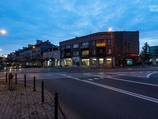 Radom nocą - "Stare" Planty (zdjęcia)