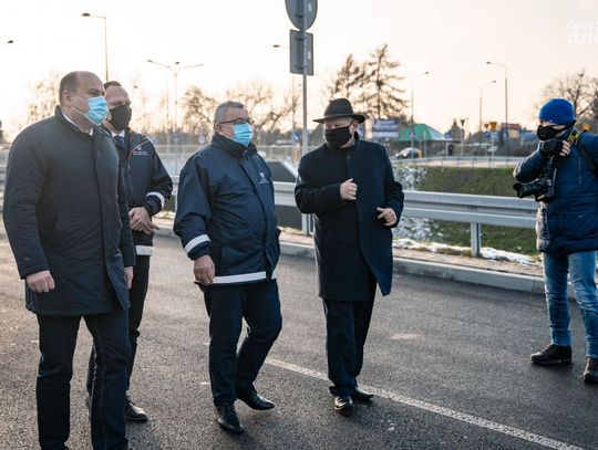 Minister Infrastruktury na Alei Wojska Polskiego (zdjęcia)