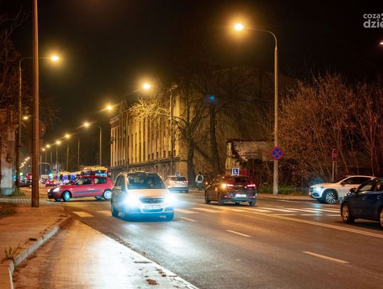 Wypadek na ul. Limanowskiego (zdjęcia)