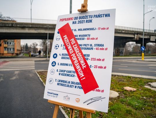 Konferencja prasowa Konrada Frysztaka (zdjęcia)