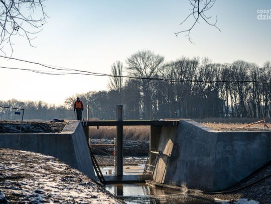 Postęp prac nad zalewem na Borkach (zdjęcia)