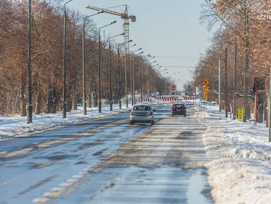 Zamknięty wiadukt na ul. Kozienickiej (zdjęcia)