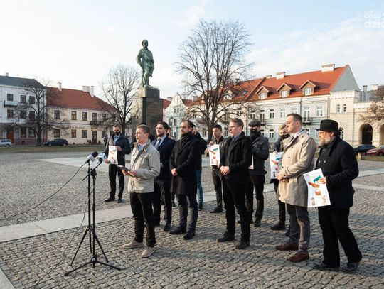 Młodzież Wszechpolska o zawieszeniu partnerstwa z Tarnopolem (zdjęcia)
